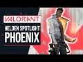 PHOENIX Helden Spotlight & neues Gameplay - VALORANT - Fähigkeiten | deutsch