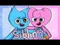 💗💗  Poppy Playtime Animation  -  HUGGY WUGGY SIBLING DANCE 💗💗