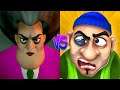 Scary Teacher 3D VS Scary Robber Home Clash - Lester & Felix VS Miss T - Android & iOS Games