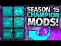 Season 15 Champion Mods Revealed and PvE Meta Discussion! // !member !advanced