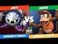 SSC 2019 SSBB - T1 Anti (Meta Knight) VS  ADHD (Diddy Kong) Smash Brawl Winner's Finals