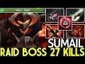 SUMAIL [Chaos Knight] Raid Boss 27 Kills Hard Practice New Role 7.22 Dota 2