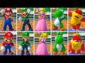 Super Mario Party - All Character Win and Lose Animations