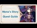 Beyond This World's Star Mona Story Quest|Genshin Impact|