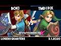 Boki (Link) vs TMD | Pix (Young Link) | Losers Quarters | Synthwave X #21