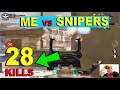 CALL OF DUTY MOBILE | ME VS SNIPERS | GAMEPLAY