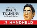 Dr Kawashima's Brain Training | Nintendo Switch Handheld Gameplay