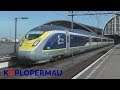 Eurostar E320 vertrekt van station Amsterdam Centraal!