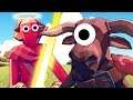 Fighting The POWERFUL ANCIENT GOD And His UPGRADED FACTION in Totally Accurate Battle Simulator Mods