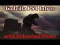 Godzilla PS4: All Monster Intros with Godzilla Unleashed Music