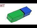 How to Draw an Eraser Easy || Easy drawing tutorial