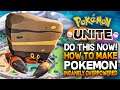 How To Make Pokemon Insanely Overpowered - Pokemon Unite Crustle Guide