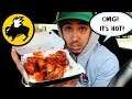 I did a Q&A while eating the hottest wings ever! Should I do the Blazin challenge!?