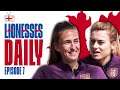 "I Think I Just Ate a FLY!" | Karen Carney and Jill Scott | Lionesses Daily Ep.7