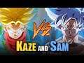 KAZE vs SAM. A REGULAR SAIYAN VS A DESTROYER
