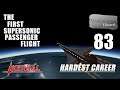 Kerbal Space Program | Hardest Career | 83 | GAP | KSC Airlines | First Supersonic Passenger Flight