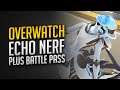 Overwatch Mega Echo Nerf! | Battle Pass für Overwatch 2?!