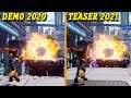 Ratchet & Clank: Rift Apart | Teaser 2021 vs Demo 2020 | 4K Early Graphics Comparison
