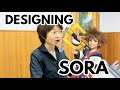 Sakurai when designing Sora in Ultimate