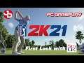 Sim UK invited me to play PGA TOUR 2K21. Was I any good? PC GAMEPLAY 1440p 60fps
