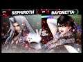Super Smash Bros Ultimate Amiibo Fights – Sephiroth & Co #268 Sephiroth vs Bayonetta