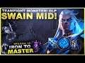 TEAMFIGHT MONSTER! GLP SWAIN MID! - Iron to Master S10 | League of Legends