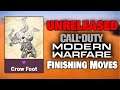 Unreleased Modern Warfare Finishing Moves