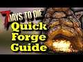 7 Days To Die Forge Guide Alpha 19 Forge Tutorial 7D2D Forge 7 Days Forge Guide 7dtd Forge Tutorial