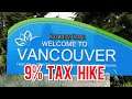 9-per-cent Vancouver tax hike