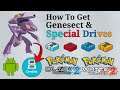 Android Tutorial 2021: How To Get Mythical Pokemon Genesect + Special Drives in Black 2 & White 2