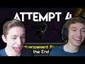 [Attempt 4] 2 People, 1 Player Minecraft Challenge (w/ DawgIsLive)