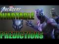 BLACK PANTHER Wartable Predictions!  MARVEL AVENGERS!