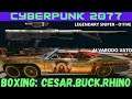 Cyberpunk2077 Boxing: Glen, Arroyo, Rancho Coronado Rewards: Alvarado Car, Legendary Sniper- O'Five,