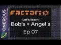 Factorio Let's Learn Bob's + Angel's Ep 07: Red science and basic circuit boards