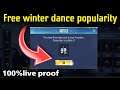 😍🔥GET FREE WINTER DANCE POPULARITY, PERMANENT DRESS | NEW EVENT IN PUBG MOBILE /TAMIL TODAY GAMING