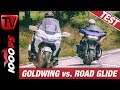 Harley Road Glide Special vs. Honda Goldwing - der Konzeptvergleich!
