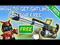 HOW TO GET GATLING GUN FOR FREE IN BLOCKMAN GO SKYBLOCK || BLOCKMAN GO SKYBLOCK FUNNY MOMENTS!!!