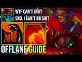 HOW TO OFFLANE LIKE 8K MMR BATRIDER With Infinite Attack Speed Reduction 7.23 Dota 2