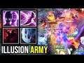 ILLUSIONS ARMY..!! 10+ Illusions Aghanim Scepter Spectre + Chaos Knight 7.22d | Dota 2