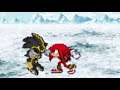 Knuckles Vs Shard The Metal Sonic (Sprite Battle)