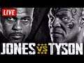 🔴 MIKE TYSON vs ROY JONES JR Live Stream Watch Along - Tyson vs Jones + UFC Vegas 15 Live Reactions