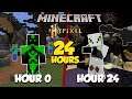 Minecraft: I Played  Hypixel Skyblock For 24HOURS