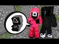 Monster School : Squid Game Black Man Mask Family Challenge Sad Story - Minecraft Animation