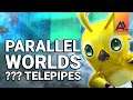 Parallel World Areas or ??? Telepipes in PSO2 (Rainbow Teleporters)