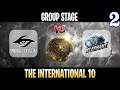 Secret vs Elephant Game 2 | Bo2 | Group Stage The International 10 2021 TI10 | DOTA 2 LIVE