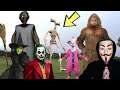Siren Head vs Slappy, Granny, Project Zorgo, Sasquatch, Witch, Clown and Joker (SHORT)