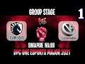 VG vs Liquid Game 1 | Bo2 | Group Stage ONE Esports Singapore Major DPC 2021