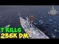 World of WarShips | Yamato | 7 KILLS | 236K Damage - Replay Gameplay 1080p 60 fps