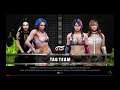 WWE 2K19 Sasha Banks,Sister Abigail VS Asuka,Kairi Sane Elimination Tag Match