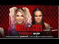 WWE Hell In A Cell 2021 Alexa Bliss Vs. Shayna Baszler